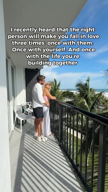 Melissa in a vertical video with a quote style text overlay.